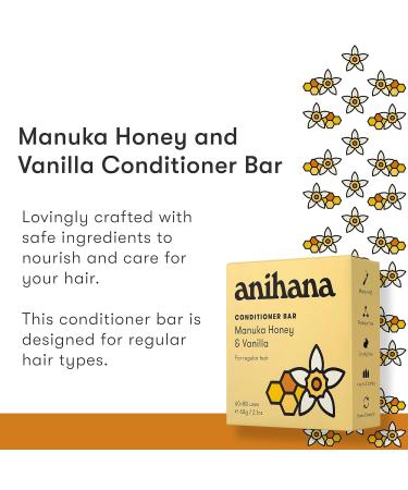 ANIHANA Shampoo and Conditioner Bar Set for Normal Hair - Deep Cleansing & Softening - Buy Online on GoSupps.com