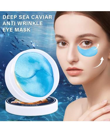 Shop Under Eye Patches & Collagen Masks - Reduce Puffiness Dark Circles & Wrinkles | 60 Pairs of Gel Moisturizing Eye Masks for Youthful Skin - Buy Online on GoSupps.com