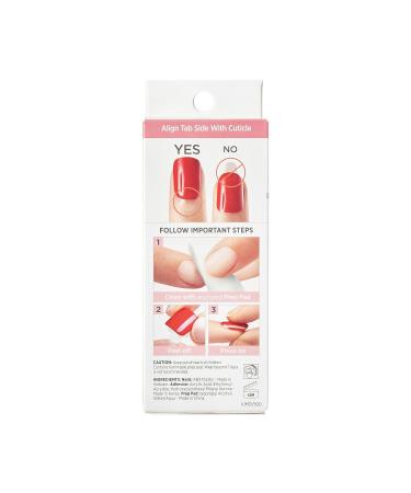 KISS imPRESS No Glue Mani Press On Nails - Chasing Stars Design Blue Short Squoval Shape 30 Nails + Accessories | International Shipping Available - Buy Online on GoSupps.com