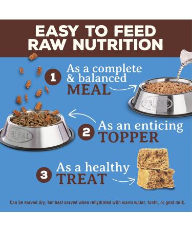 Primal Pet Foods Raw Dog Food Nuggets Complete & Balanced Meal Use as Topper or Treat - Premium - Healthy - Grain Free -  High Protein Raw Dog Food, 14 oz - Duck Flavor - Buy Online on GoSupps.com