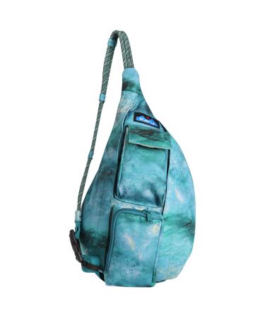 KAVU Mini Rope Sling Bag Ocean Storm One Size