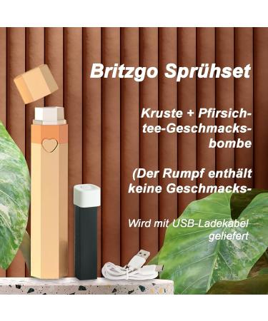 Britzgo Smart Mouth Spray - Portable Breath Freshener in Orange Chamomile | Lasting Fresh Mist for Instant Freshness - Shop Now! - Buy Online on GoSupps.com