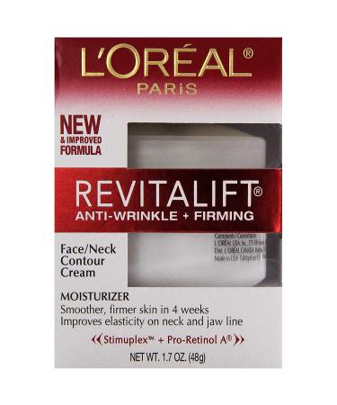 L Oreal ParisRevitalift Face & Neck Anti-Wrinkle & Firming Moisturizer Day Cream 1.70 oz (Pack of 3)
