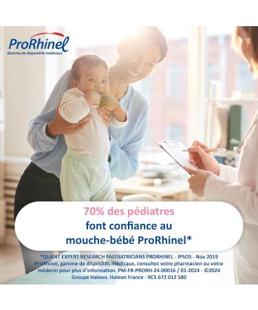 PRORHINEL Disposable Baby Nasal Aspirator Tips x 20 - Pack of 4 - Buy Online on GoSupps.com