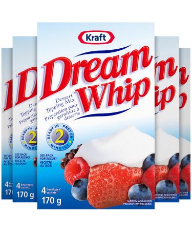 Kraft Dream Whip Whipped Topping Mix 170g 170 g (Pack of 1)