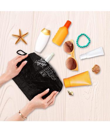 Wet Bag for Swimsuit - Small Reversible Waterproof Pouch with Carabiner Clip and Zipper - Ideal for Pool, Beach, Travel, Swimming, Gym - Diaper Bag Dry Bag for Bathing Suits, Baby, Yoga - 8.6x1.5x6.7 - Buy Online on GoSupps.com