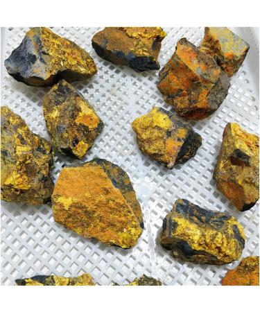 Natural Crystal Rough Natural Arsenic Disulfide Rough Stones Realgar Ore Specimen Bulk Red Orpiment Geological Rock Study Collecting Decoration (Size : 1.5-1.7kg) - Buy Online on GoSupps.com