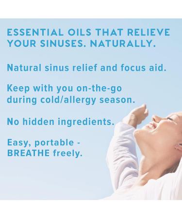 MOXE Breathe Himalayan Salt Inhaler - Clear Congestion, Boost Focus, Improve Breathing | Peppermint, Lavender, Tea Tree Essential Oils | Natural Aromatherapy | 3 Pack - Buy Online on GoSupps.com