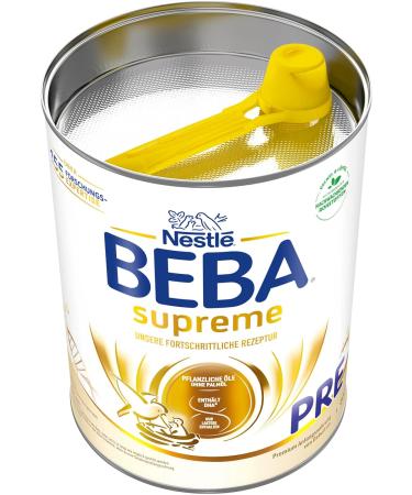 Buy Nestl BEBA SUPREME PRE Infant Formula 800g - From Birth Omega 3 - International Shipping Available - Buy Online on GoSupps.com