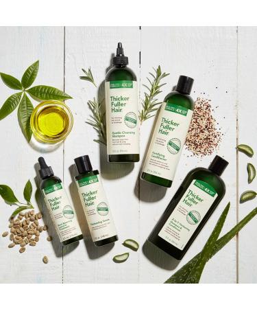 Thicker Fuller Hair 2-in-1 Thickening Shampoo & Conditioner for Men | Hydrating Shampoo for Thinning Hair with Aloe | 12 oz - International Shipping Available - Buy Online on GoSupps.com