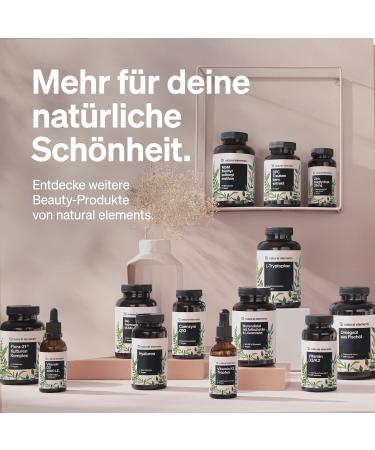 Vegan Hyaluronic Acid 500mg - 90 High-Dose Capsules | Pure Additive-Free | 3-Month Supply | Made in Germany - Buy Online on GoSupps.com