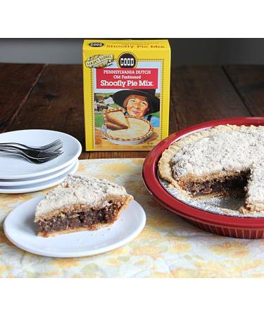 Golden Barrel Shoofly Pie Mix - Traditional Amish Recipe (1 Box) - Buy Online on GoSupps.com