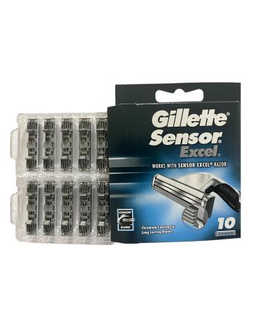 Gillette Sensor Excel Razor Blades - 20 Piece Bundle (4 Packs of 5) 1 count (Pack of 20) - Buy Online on GoSupps.com