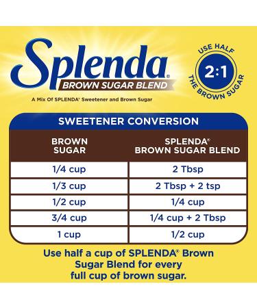 SPLENDA Brown Sugar Blend for Baking - 1 Pound Bag (Pack of 1) - Buy Online on GoSupps.com