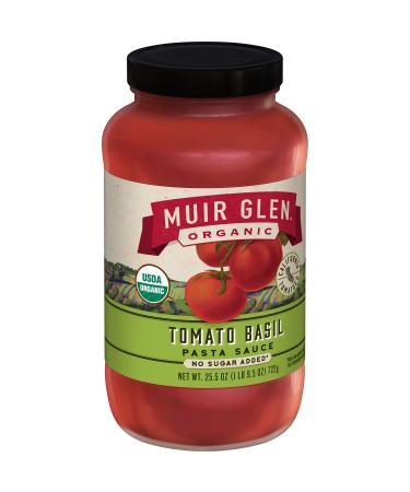 Muir Glen, Organic Tomato Basil Pasta Sauce, 6 Jars, 25.5 oz