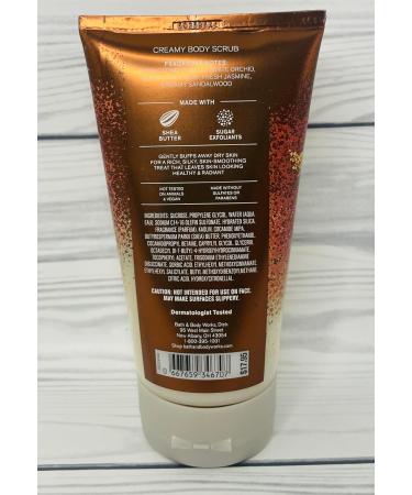 Bath and Body Works Women's Warm Vanilla Sugar Creamy Body Scrub 8 Ounces - Buy Online on GoSupps.com