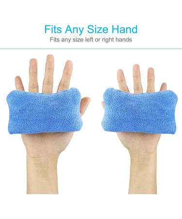 REAQER Hand Contracture Cushion Palm Grip - Elastic Band Sweat-Resistant Rehab Hand Cone - 2 Pack - Buy Online on GoSupps.com