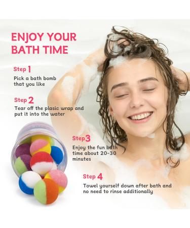 Bath Bombs Gift Set 15PCS Bath Bombs for Women 100% Natural Spa Experience 5 Luxurious Scents Best Gift for Mother s Day 15 bath bombs - Buy Online on GoSupps.com