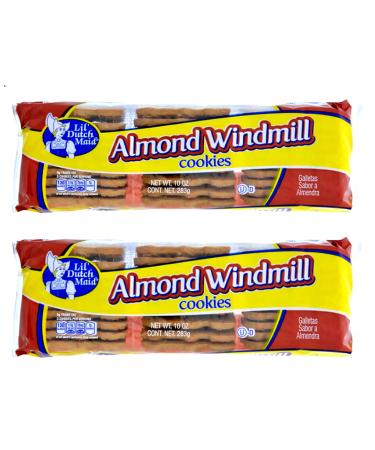 Lil Dutch Maid Almond Windmill Snack Cookies 10oz (Multipack of 2) 8
