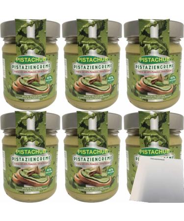 Pistachub Pistachub Pistachub Cream Pistachio 45% Pistachio Cream (6 x 190g) + Block usy