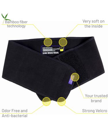 Everyday Medical Broken Rib Brace for Men and Women - Bamboo Charcoal Rib Support Compression Brace - accelerates The Healing of Cracked Dislocated Fractured and Post-Surgery Ribs - Large L (Pack of 1) - Buy Online on GoSupps.com