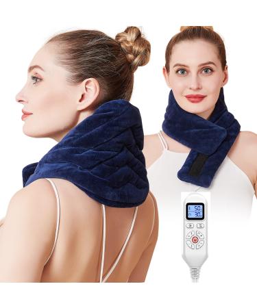 Jobyna heating pillow for neck neck warmer electrical 5s fast warming 30-70 & 10-90 minutes adjustable physiotherapy neck heating pillows flannel material washable (74 * 19cm) heating pillows for neck 74 * 19cm - Buy Online on GoSupps.com