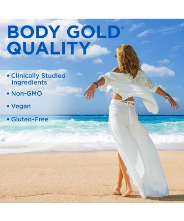 Body Gold Discreet Confidence - Helps Support Bladder Control Reduce Urgency and Frequency - Bladder Support with Urox Cranberry Extract Gluten Free Vegan 60-Day Guarantee 30 Serv 60 VegCaps - Buy Online on GoSupps.com