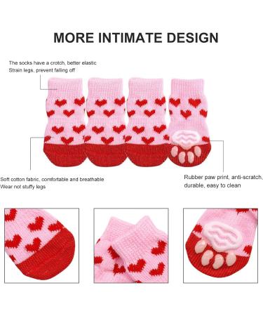 Heiqlay Anti-Slip Socks for Dogs & Cats | Paw Protection & Traction | Silicone Gel Grip for Indoor Safety | Shop Now for International Shipping! - Buy Online on GoSupps.com