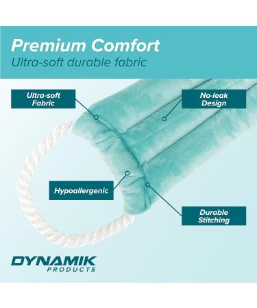 Dynamik Neck Warmer - Plush Moist Heat for Pain Relief | Microwavable Wrap with Handles | Multi-purpose Heating Pad for Shoulder & Back | Odourless | 58cm (Rope Handle) - Buy Online on GoSupps.com