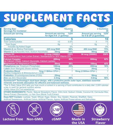 Bundle: Potassium Citrate & Gluconate Gummies 1200mg + Kids Calcium Gummies + D3 & Magnesium for 4+ - Buy Online on GoSupps.com