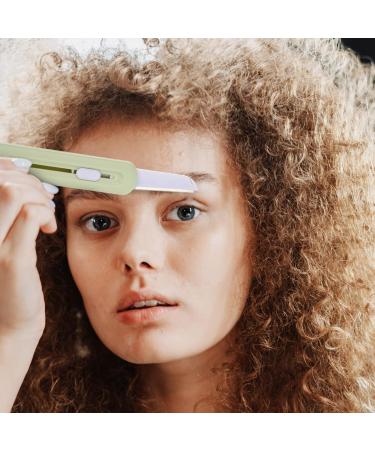 Minkissy Eyebrow Trimmer & Facial Hair Remover Set | Portable Women's Razor for Eyebrows & Armpit Hair Removal - Buy Online on GoSupps.com