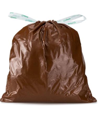Relevo 20L Heavy Duty Garbage Bags - 100% Recycled Eco-Friendly Waste Disposal - Buy Online on GoSupps.com