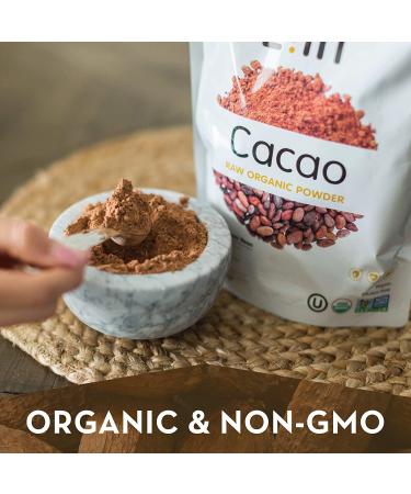 Zint Organic Cacao Powder 8 oz | Raw & All-Natural Cocoa Superfood - Buy Online on GoSupps.com