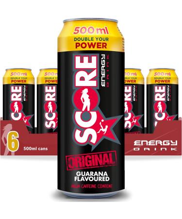 Score Energy Original Drink (6 x 500ml)