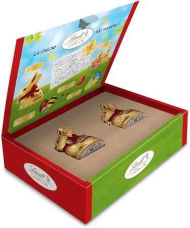 Lindt - Kit chasse aux ufs LAPIN OR - Assortiment de Chocolats au Lait et Lait-noisettes - Id al pour P ques 582g - Buy Online on GoSupps.com