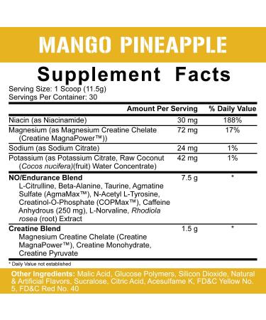 5% Nutrition Rich Piana Kill It Pre Workout Powder - Mango Pineapple - 30 Servings - Buy Online on GoSupps.com