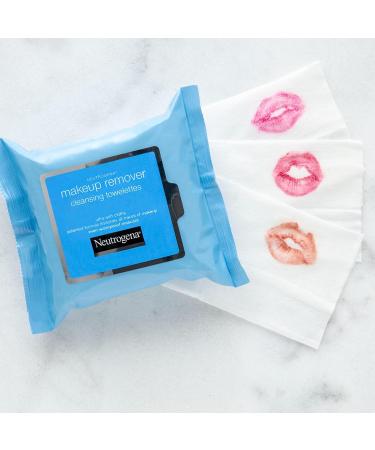 Neutrogena Makeup Remover Cleansing Wipes - Waterproof Makeup & Mascara Removal 10-Year Anniversary Edition 25 ct (2 Pack) - International Shipping Available - Buy Online on GoSupps.com