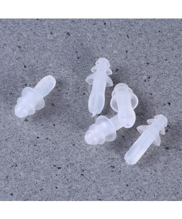 SUPVOX 40pcs Silicone Earplugs Soft Ear Protection Ear Plugs Water-Proof Ear Plugs Noise Reducing Ear Plugs (Transparent) - Buy Online on GoSupps.com
