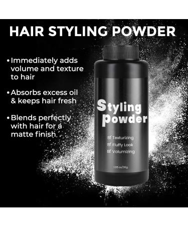 Hair Styling Powder for Men & Women | Volumizer & Texturizer | Long-Lasting Matte Finish - 1.05oz - Buy Online on GoSupps.com