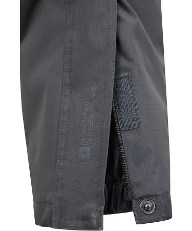 Buy Mountain Warehouse Raptor Children Ski Pants - Dark Gray 2-3 Years | Snow Festival Removable Straps & Reinforced Knees for Boys & Girls - Buy Online on GoSupps.com