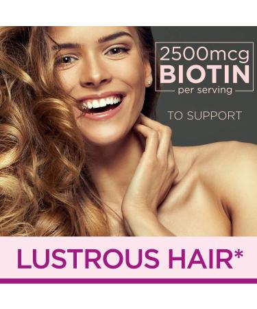 Nature's Bounty Hair Skin and Nails Gummies 80 Count (3 Pack) - with Biotin & Vitamin C - Optimal Solutions for Hair, Skin, and Nails - Strawberry Flavored - Buy Online on GoSupps.com