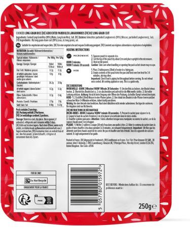 by Amazon Long Grain Rice 250g - Buy Online on GoSupps.com