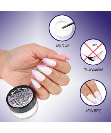 Mia Secret Cover White Peony Acrylic Powder - 4 oz - Buy Online on GoSupps.com