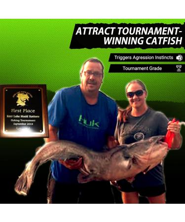 Catfish Rattling Line Float Lure 4 inch (3-Pack Demon Tiger) - Santee Rig Fishing Essential - Buy Online on GoSupps.com