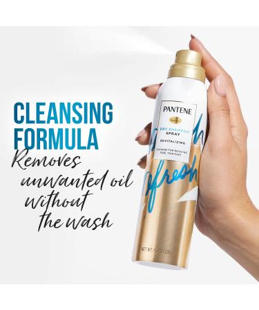 Pantene Pro-V Refresh Dry Shampoo Spray - Volumizing Cleansing Vitamin B5 for Fine & Color Treated Hair - 4.2 oz - International Shipping - Buy Online on GoSupps.com