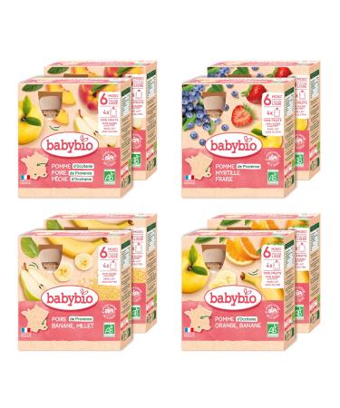 Babybio - Pack 2 semaines fruits / Id al voyage - BIO