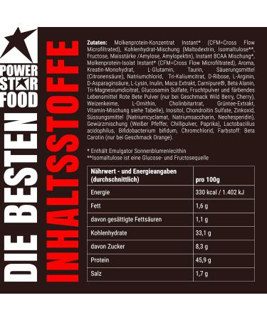 Powerstar Kreaasteron 7 - Ultimate All-in-One Supplement 1725g | 7 Nutrient Combinations for Muscle Building Endurance & Fuel | German IFS Certified | Wildberry Flavor - Buy Online on GoSupps.com