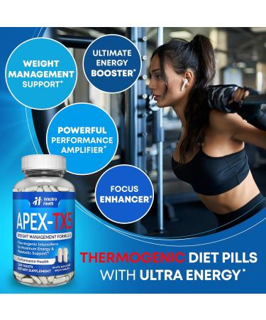 APEX-TX5 Weight Management Supplement 120 Tablets - Made in USA | High Quality Formula - Buy Online on GoSupps.com