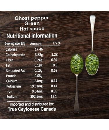 Gindara Ghost Pepper Hot Sauce Green - Crafted with premium Ghost Chili Peppers for Flavor and Fire Perfectly Paired with Spring Rolls Chicken Wings Samosa Kottu Dosa Wada Hoppers (Appam) all varieties of finger food and Beyond Elevating Every Culinary Cr - Buy Online on GoSupps.com