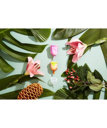 Lumma Flexible Medical Silicone Menstrual Cups | Reusable & Comfortable | Leak-Proof Female Care (MB Pink Love) - Buy Online on GoSupps.com